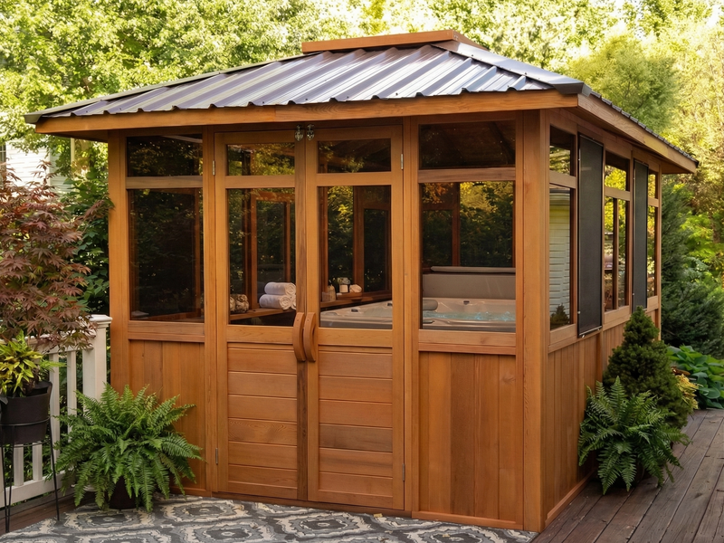 Coastal Hot Tub Gazebo